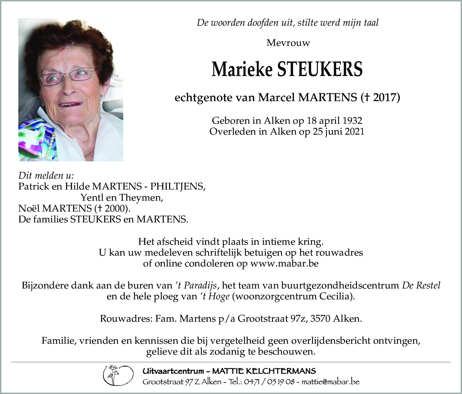 Marieke STEUKERS