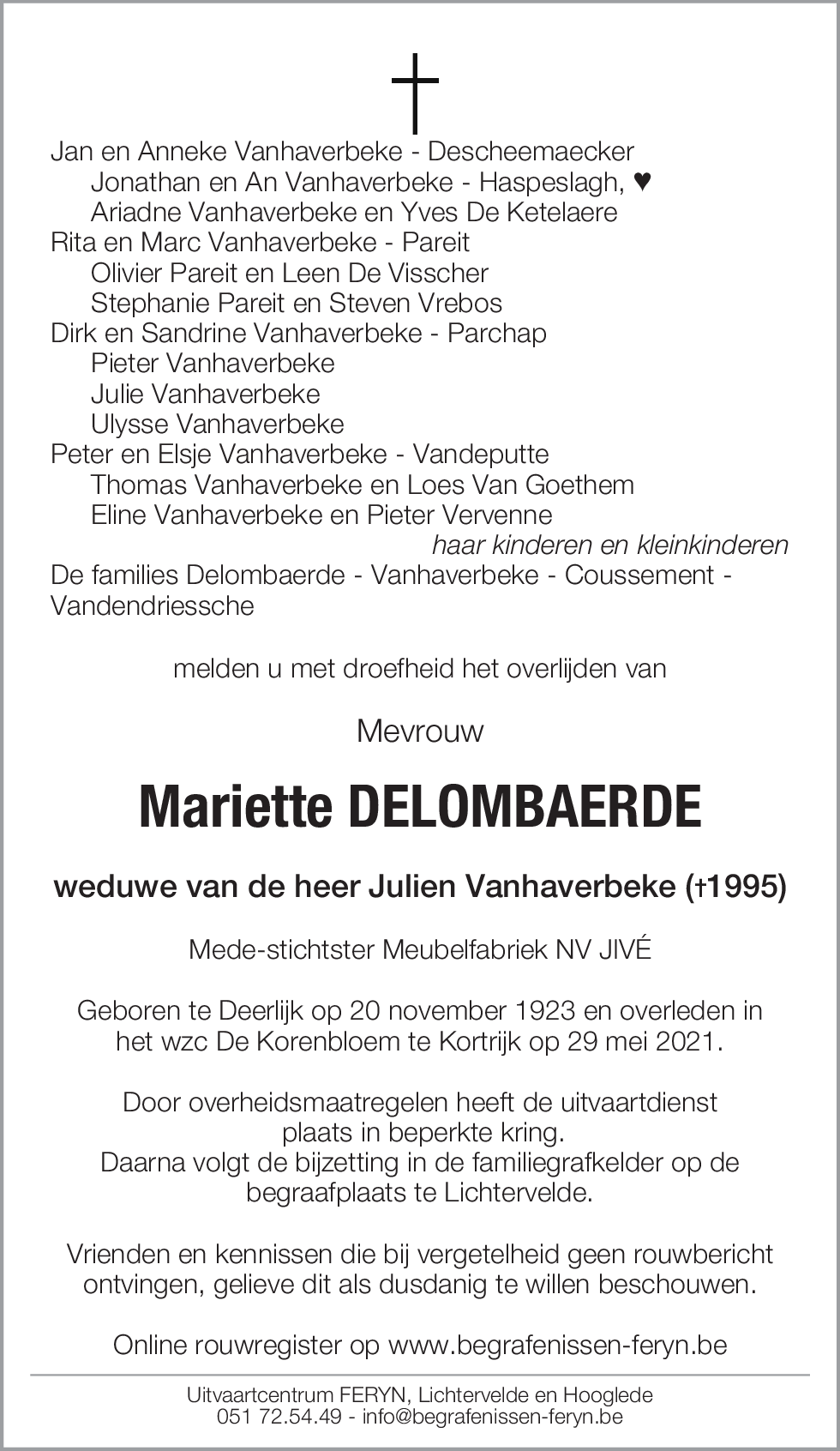 Mariette Delombaerde