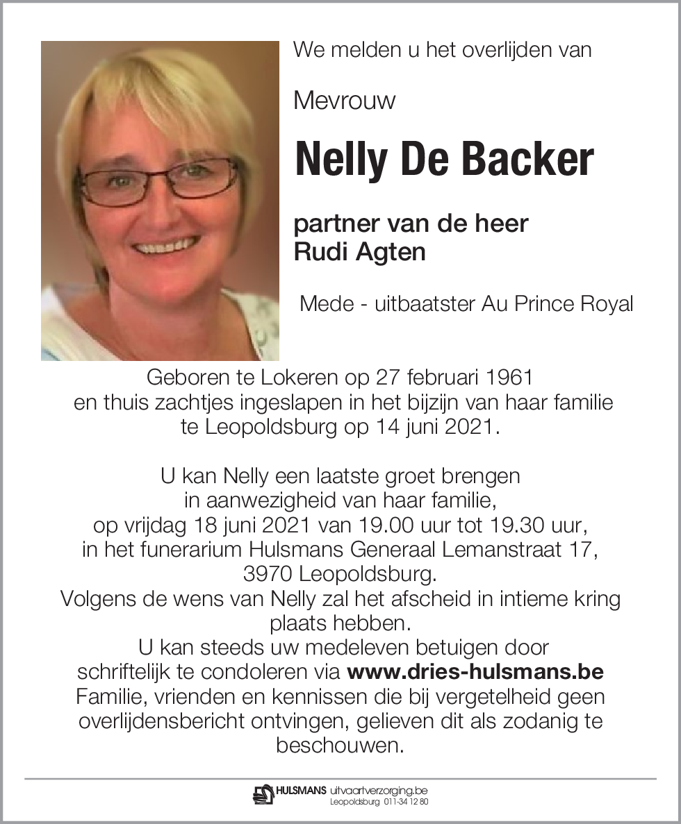 Nelly De Backer