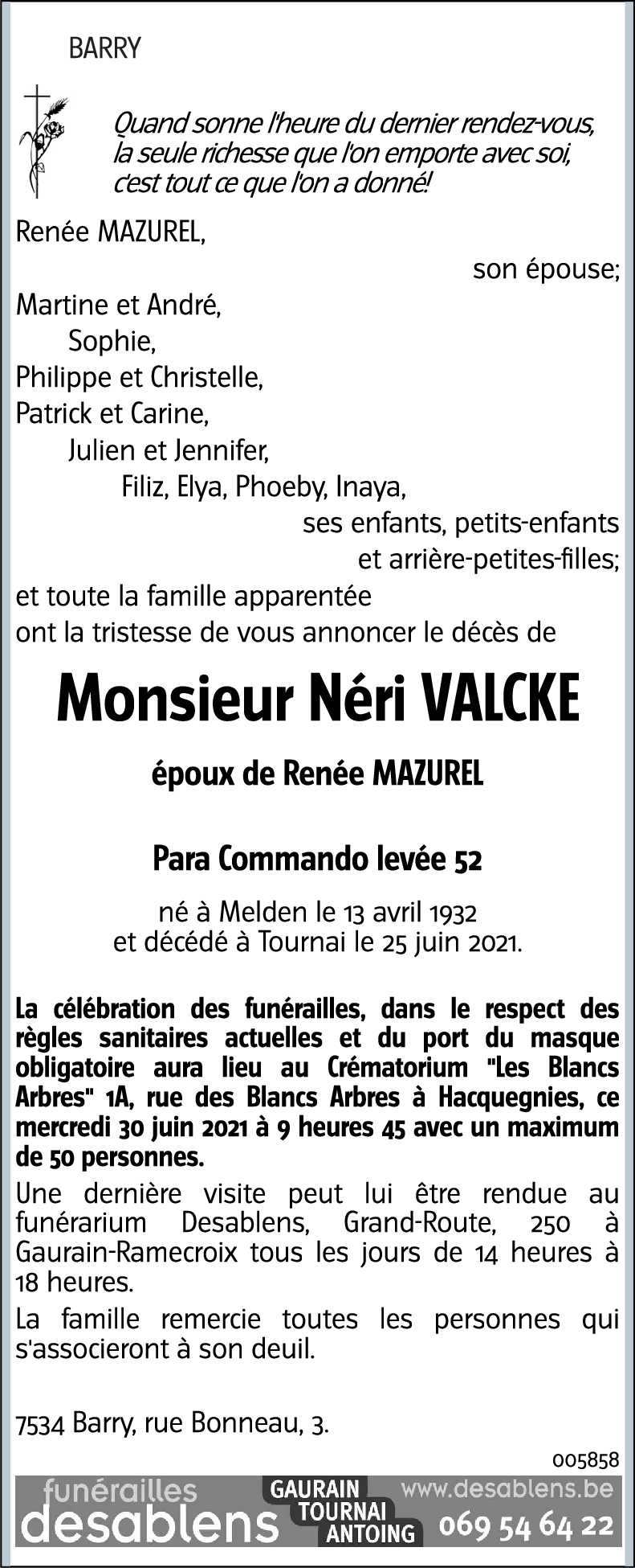 Néri VALCKE