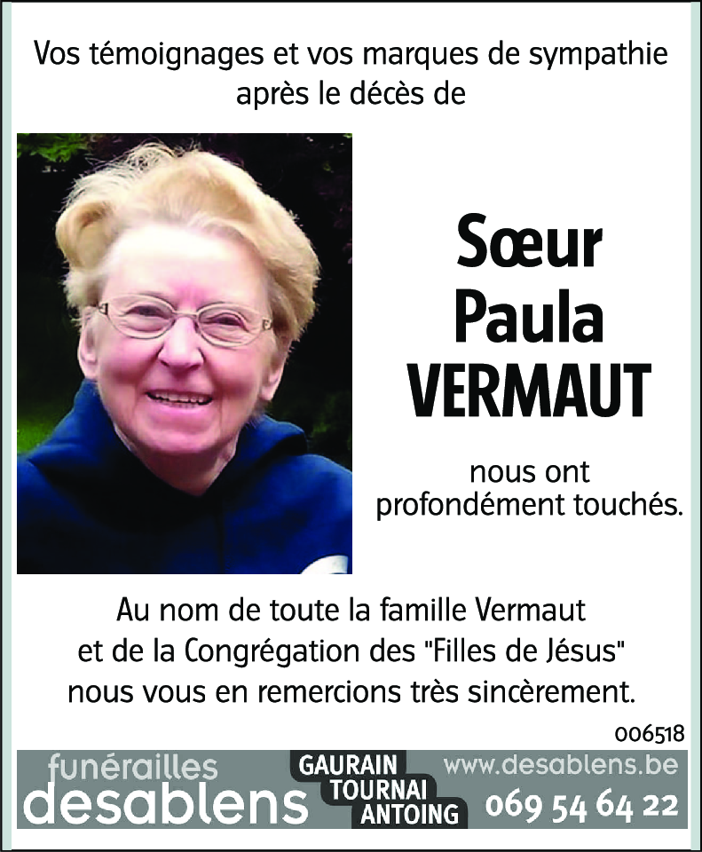 Paula VERMAUT