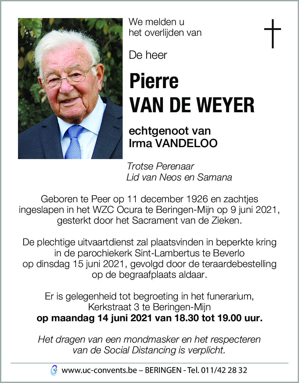 Pierre Van de Weyer