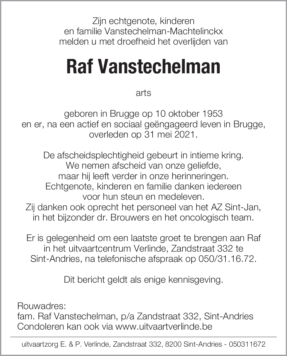 Raf Vanstechelman