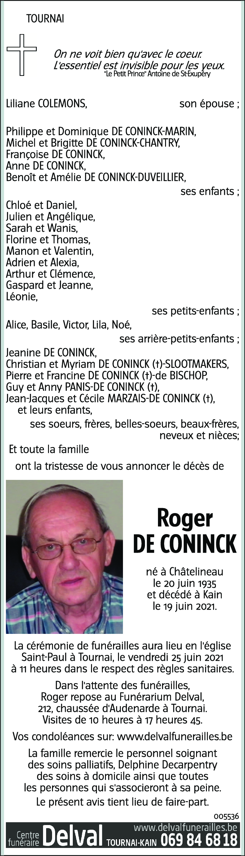 Roger DE CONINCK