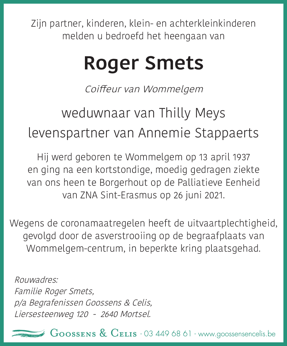 Roger Smets
