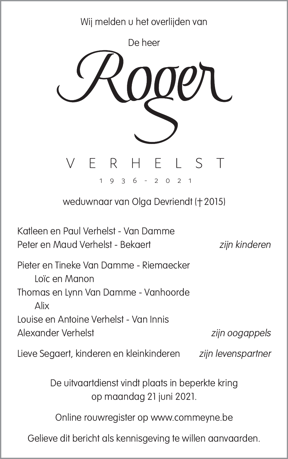 Roger Verhelst