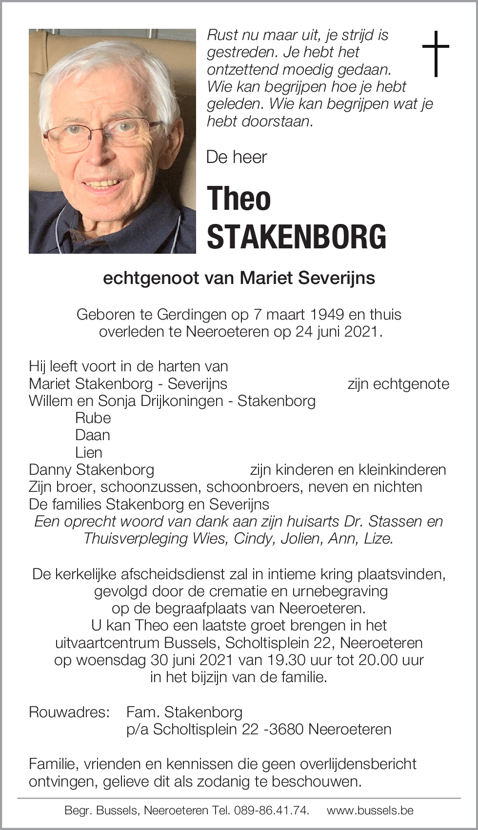 Theo STAKENBORG