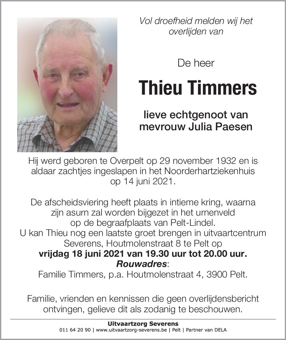 Thieu Timmers