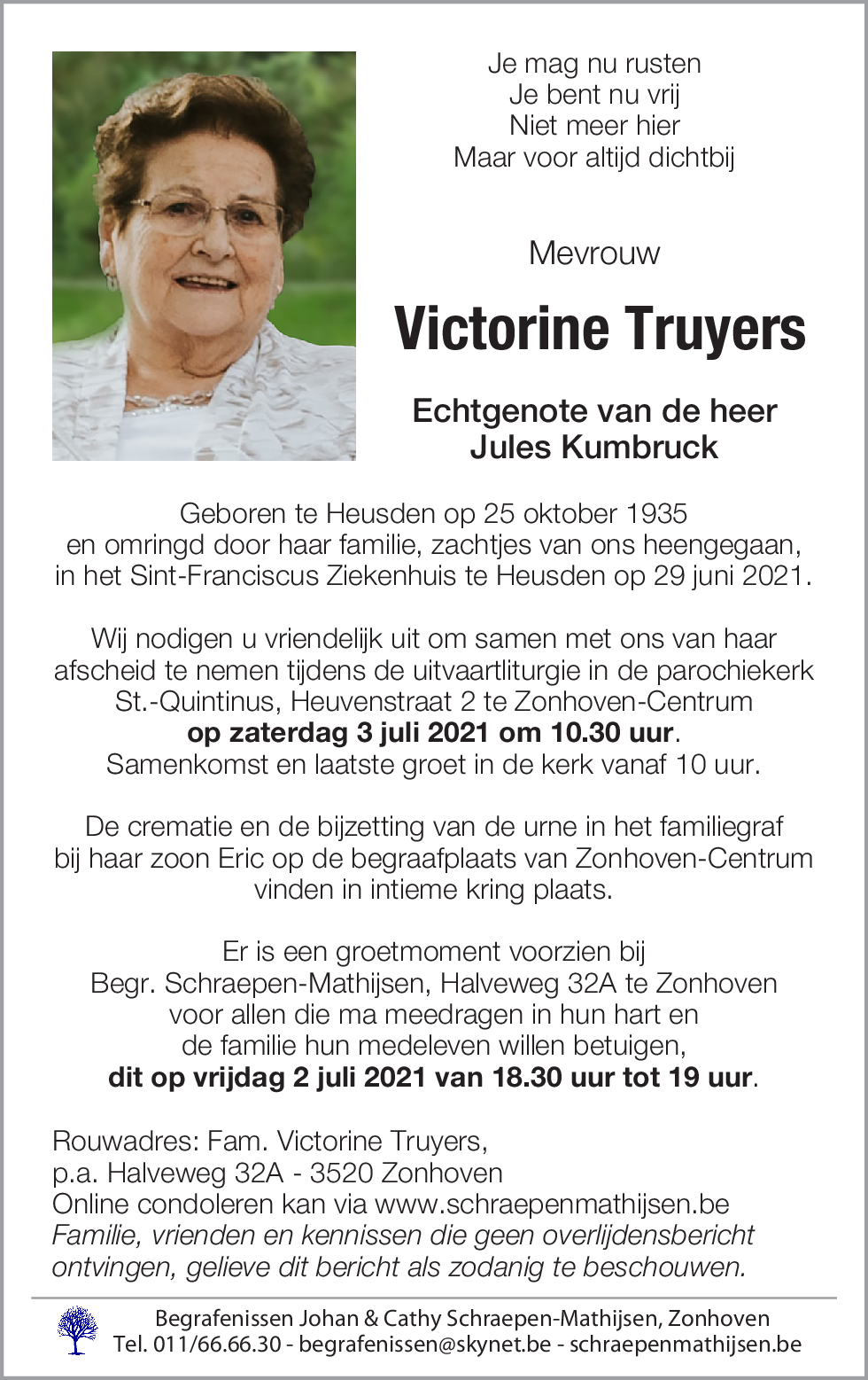 Victorine Truyers