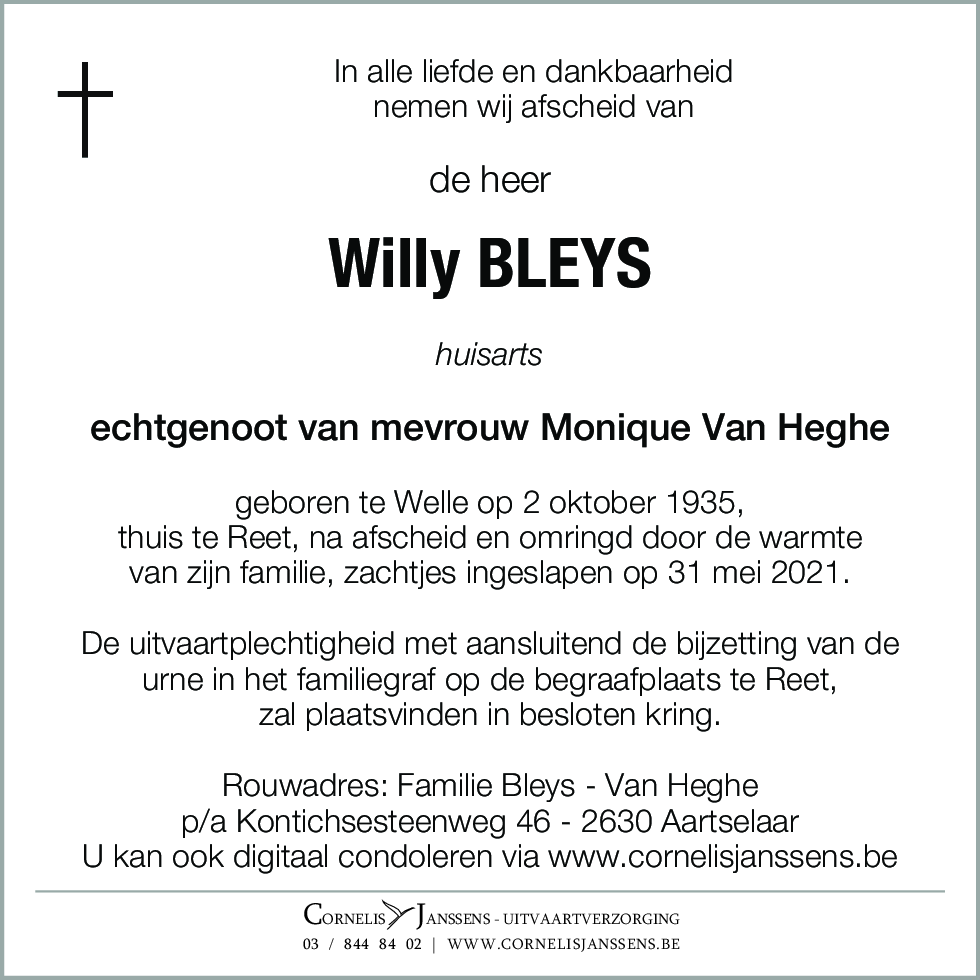 Willy Bleys