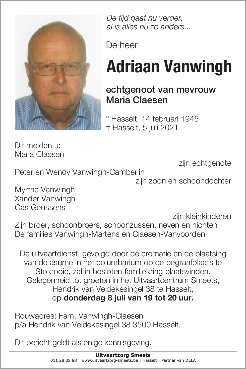 Adriaan Vanwingh