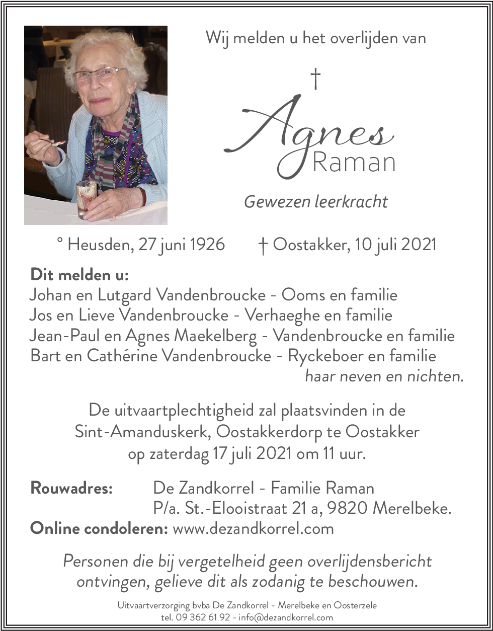 Agnes Raman