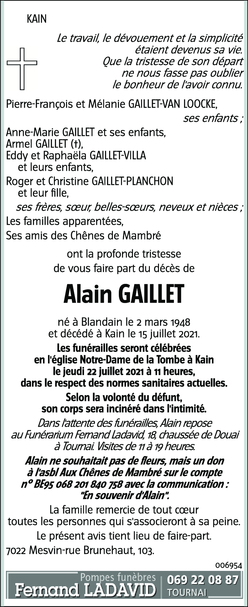 Alain GAILLET