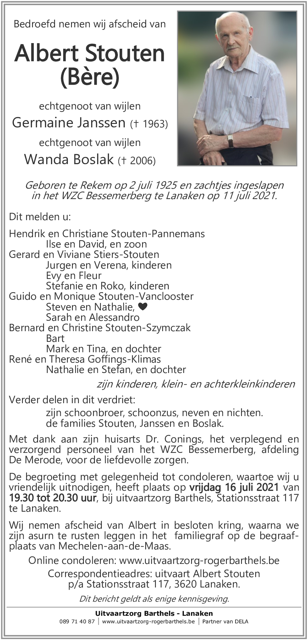 Albert Stouten Stouten