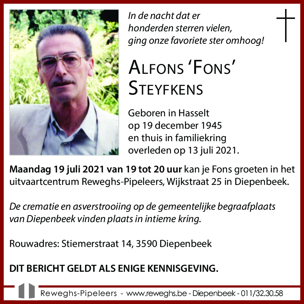 Alfons 'Fons' Steyfkens