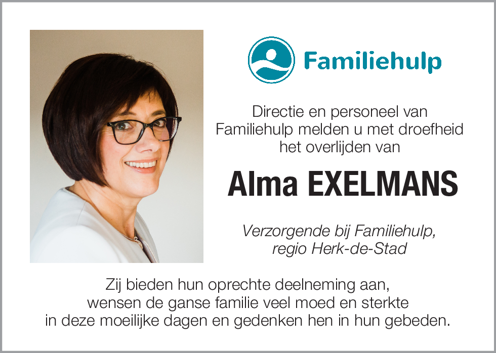 Alma EXELMANS