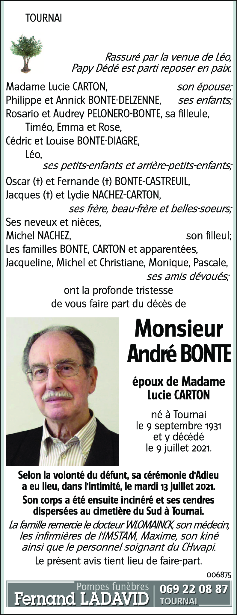 André BONTE