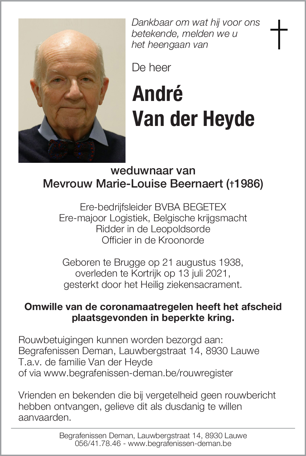 André Van der Heyde