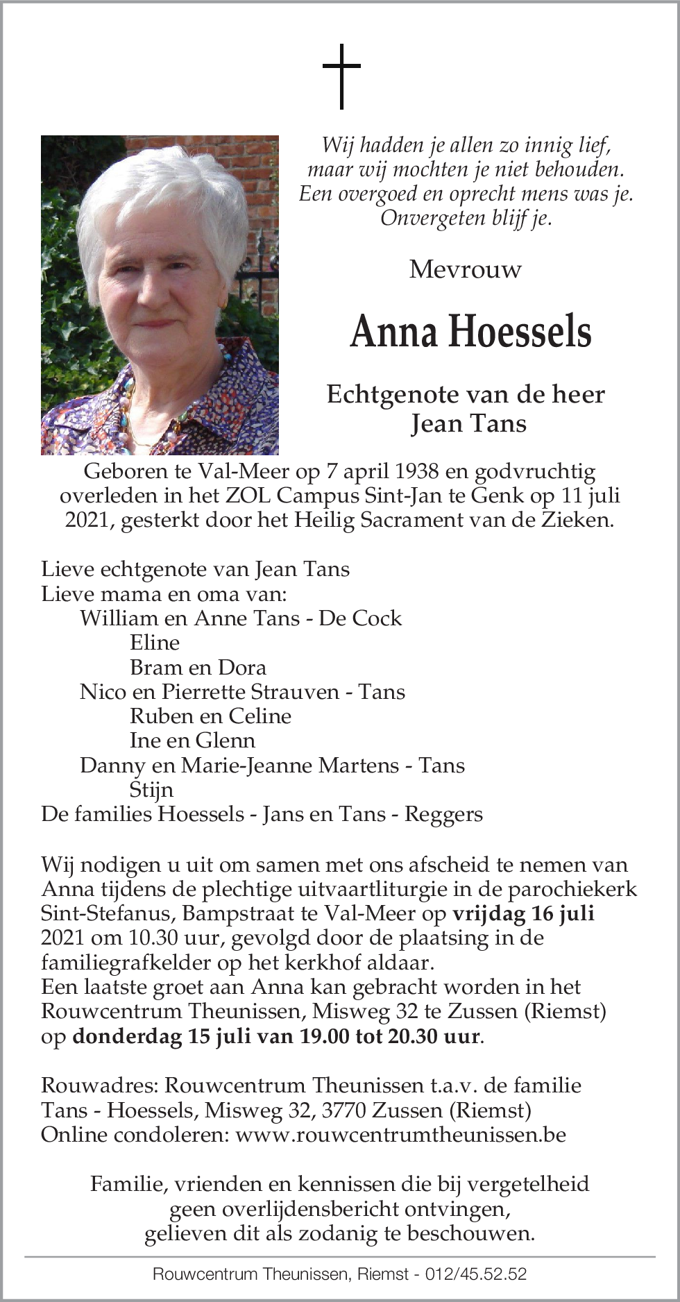 Anna Hoessels