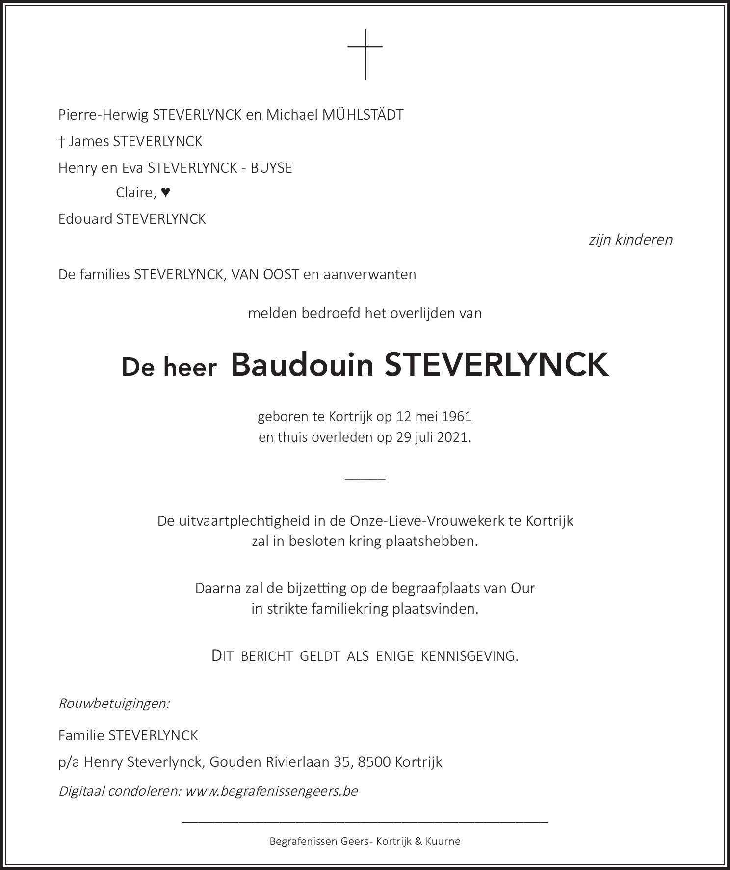 Baudouin Steverlynck