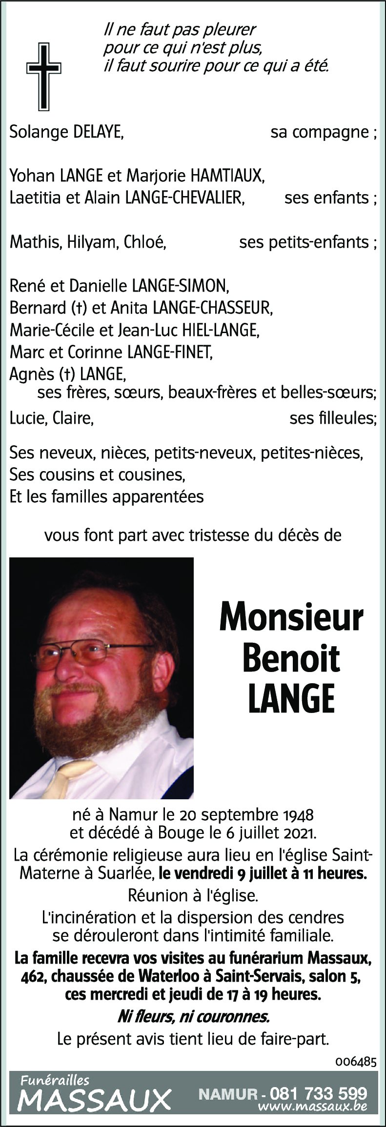 Benoit LANGE