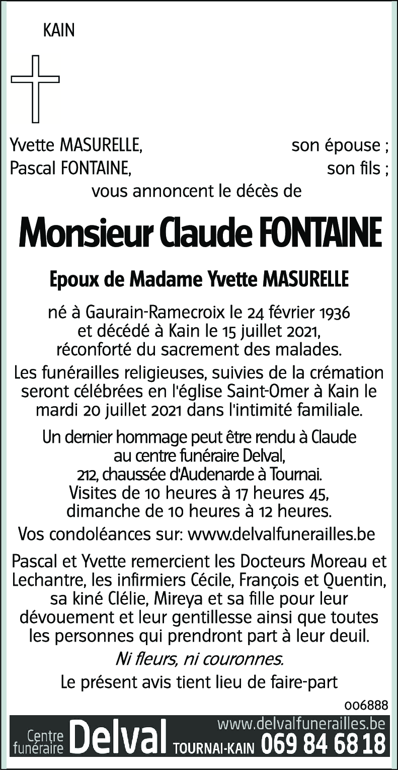 Claude FONTAINE