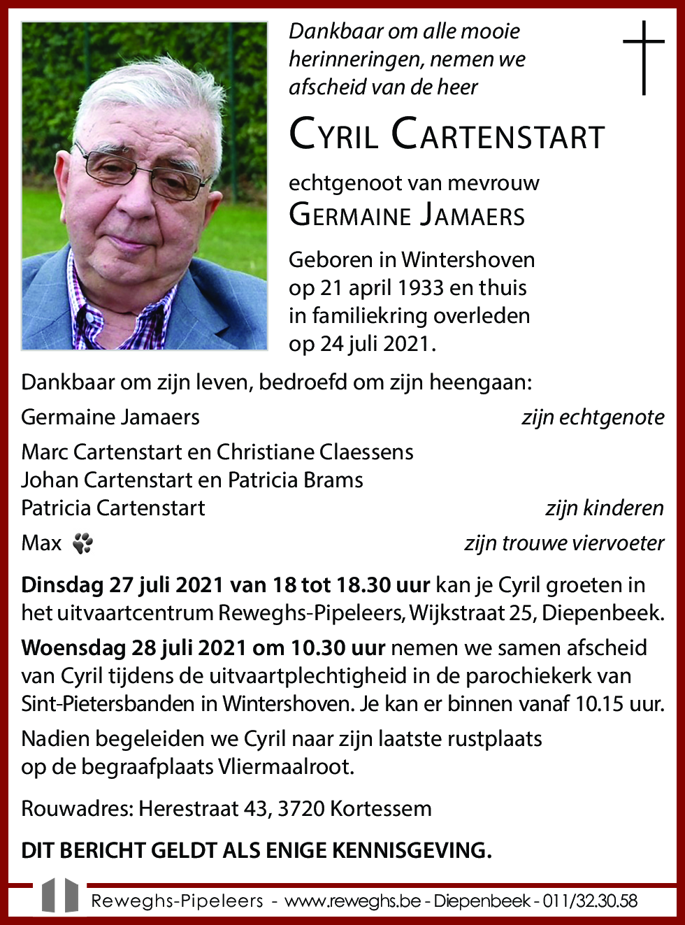 Cyril Cartenstart
