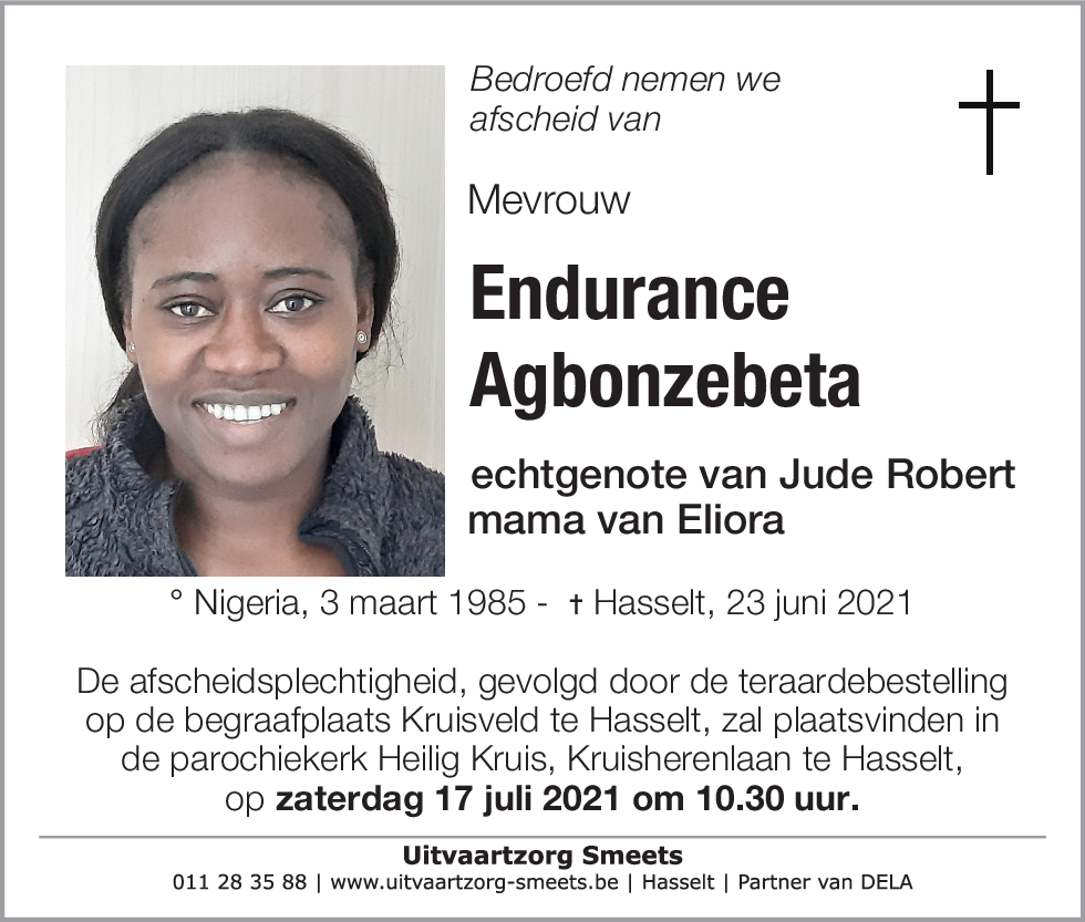 Endurance Agbonzebeta
