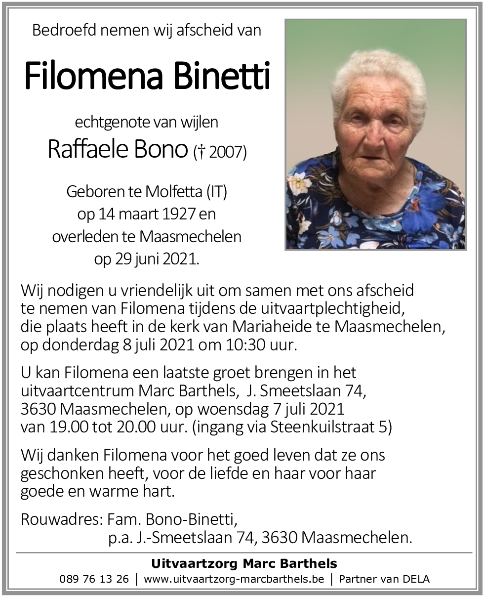 Filomena Binetti