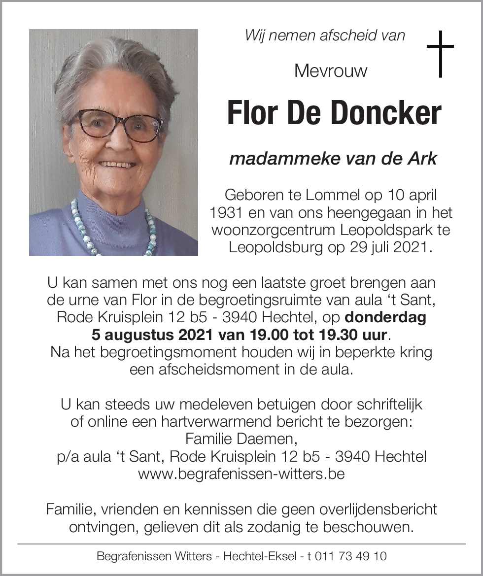 Flor De Doncker
