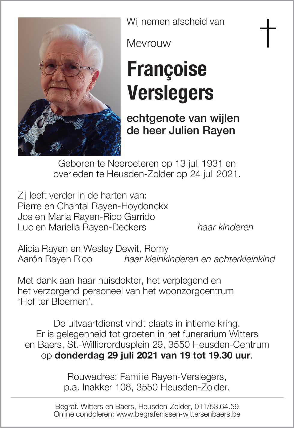 Françoise Verslegers