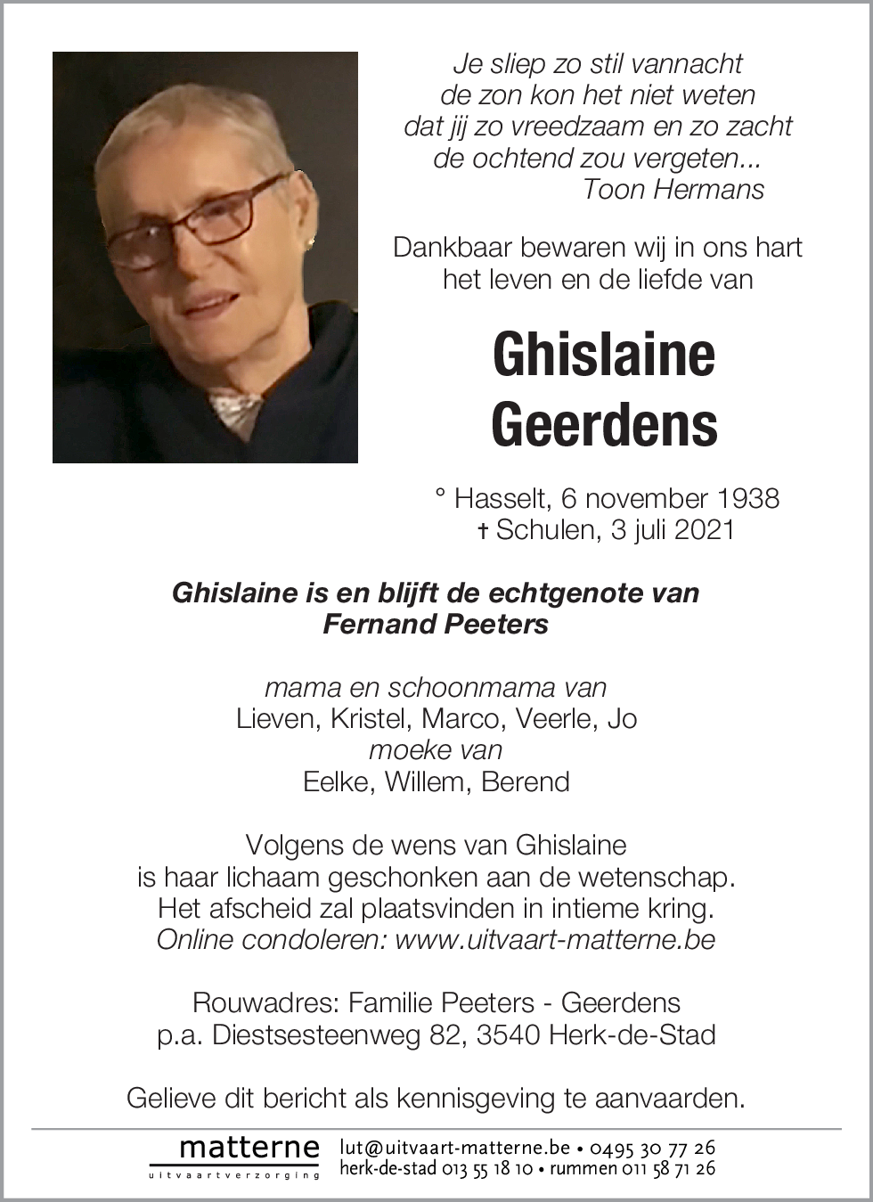 Ghislaine Geerdens