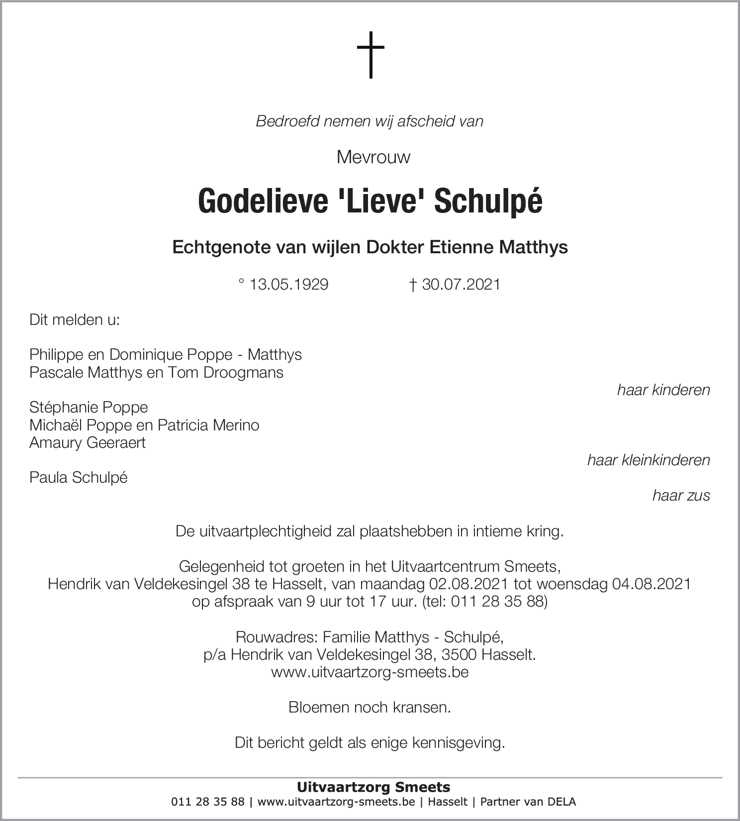 Godelieve Schulpé