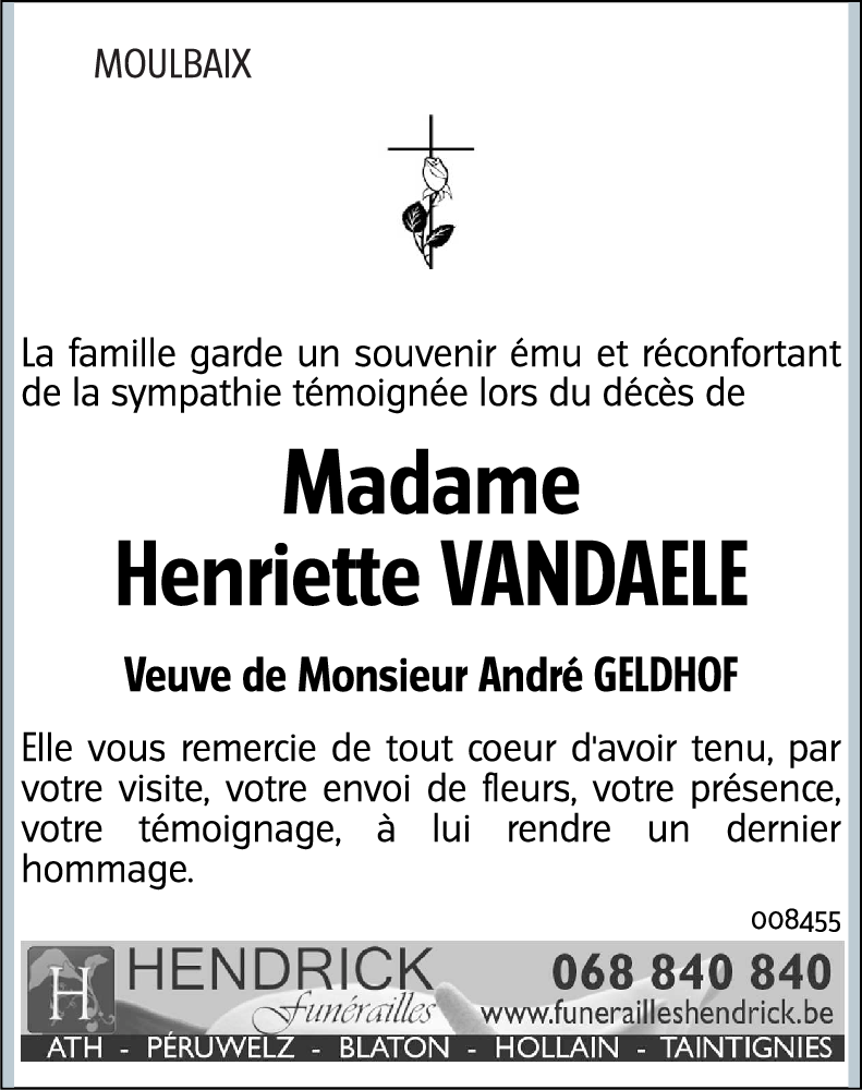 Henriette VANDAELE