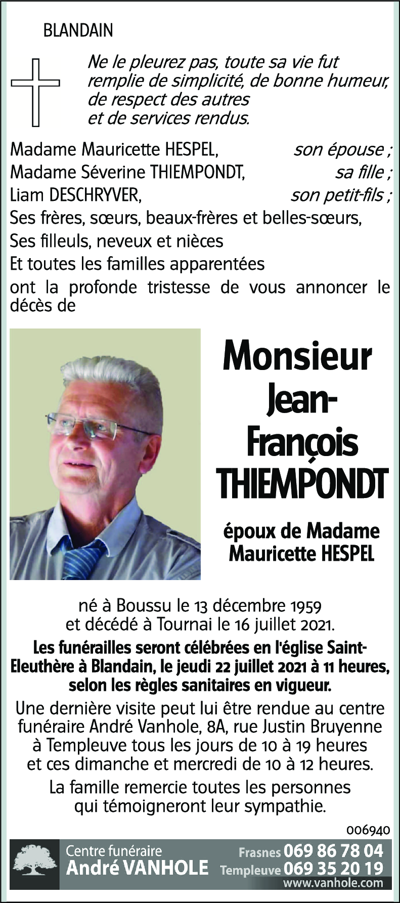 Jean-François THIEMPONDT