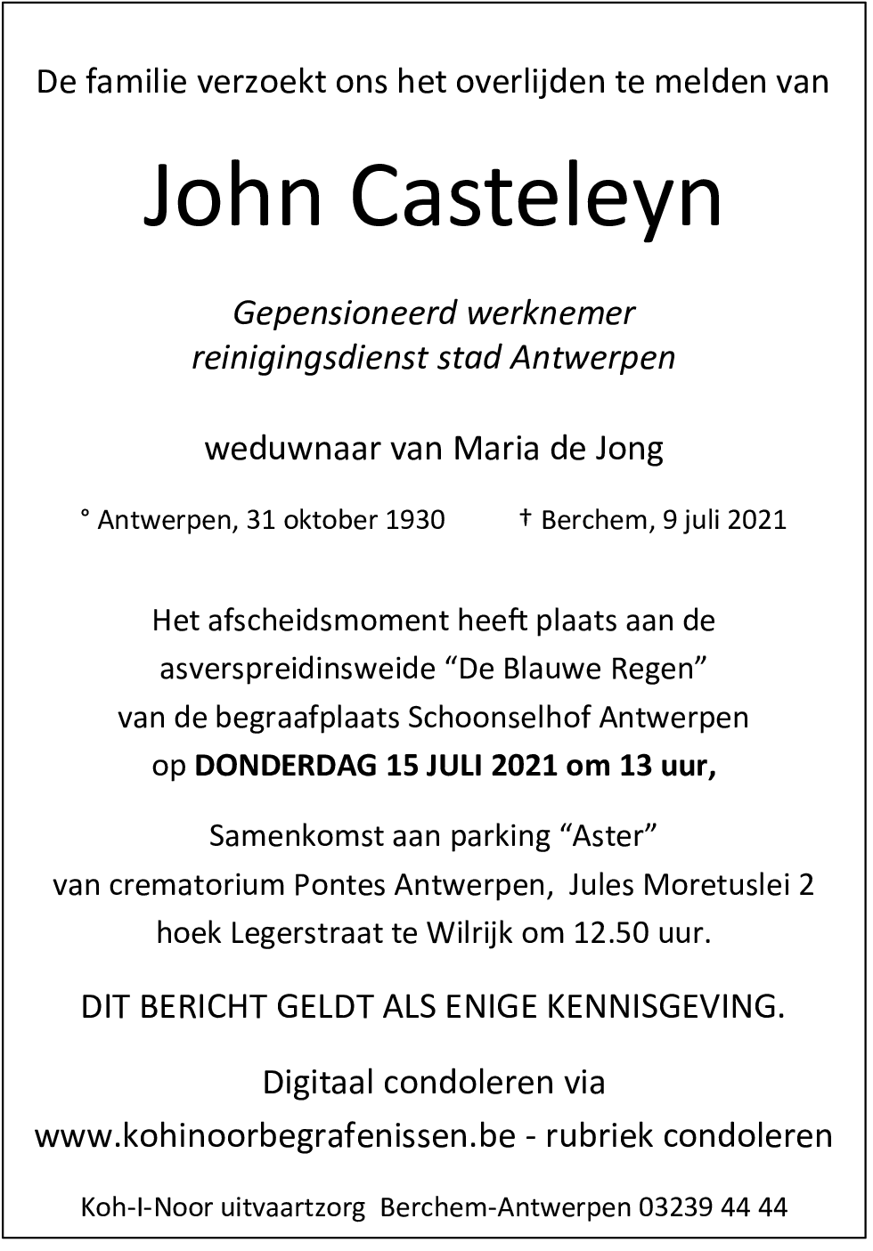 John Casteleyn