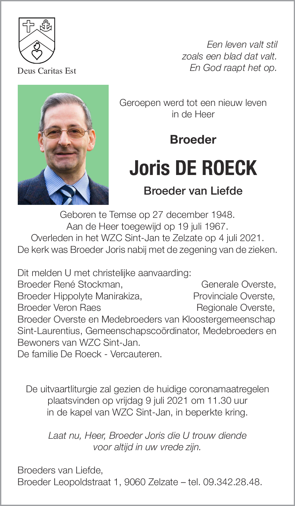 Joris De Roeck