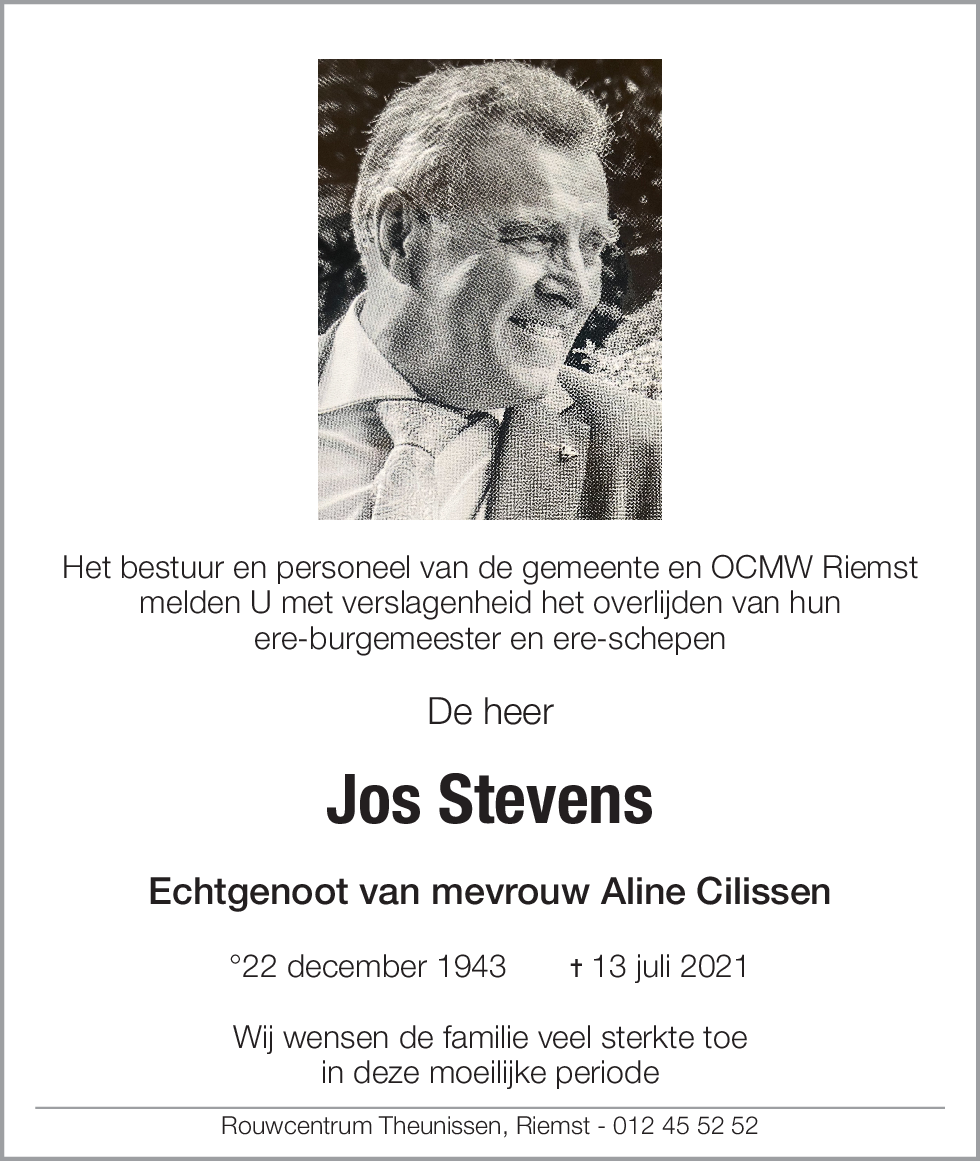 Jos Stevens