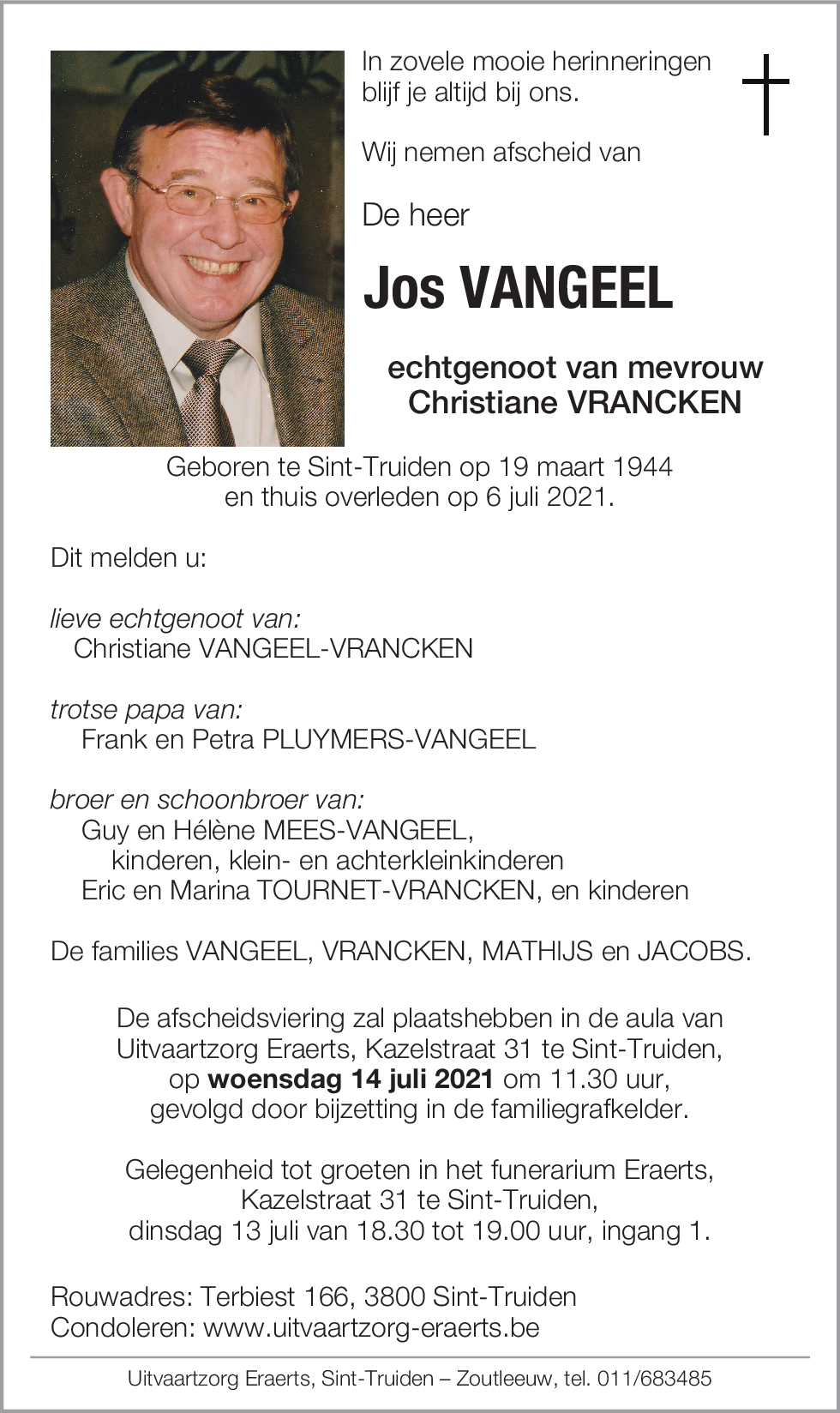 Jos Vangeel