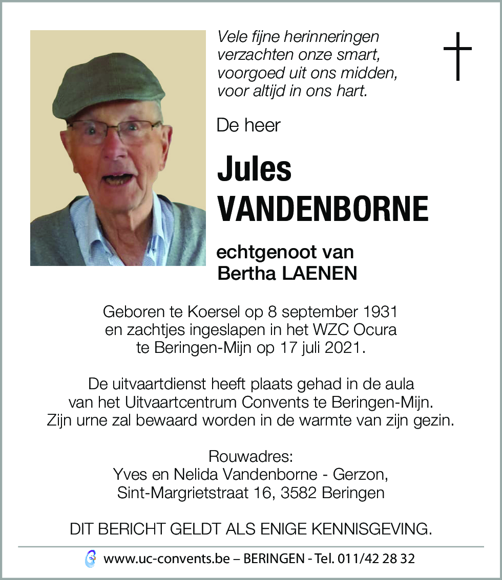 Jules Vandenborne