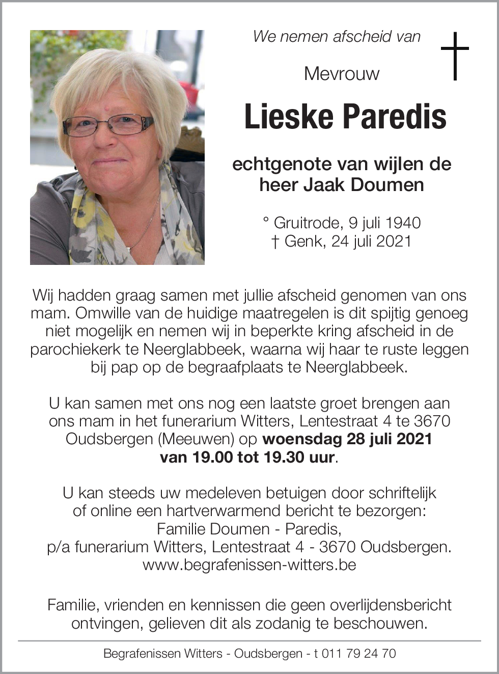 Lieske Paredis