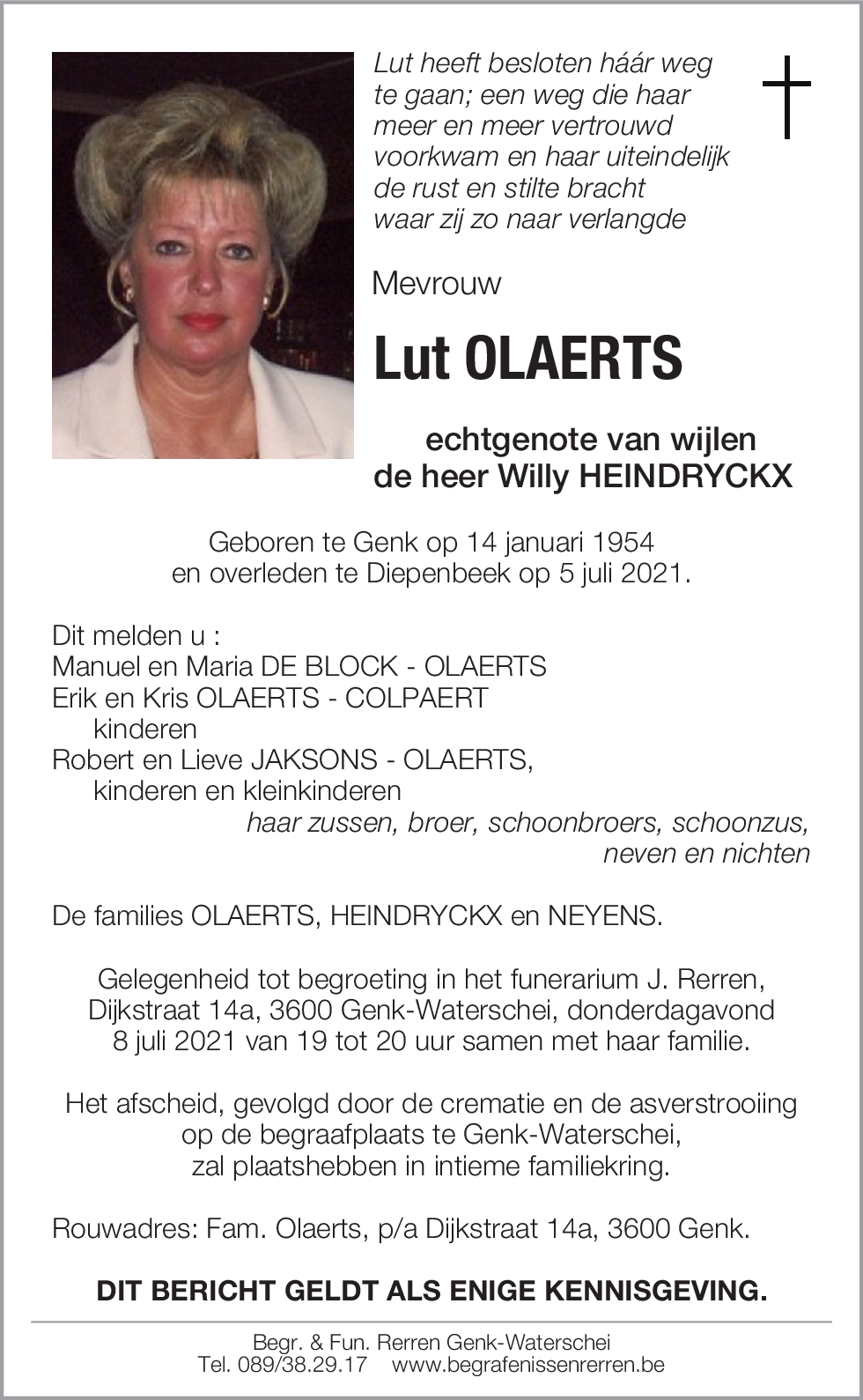 Lut OLAERTS