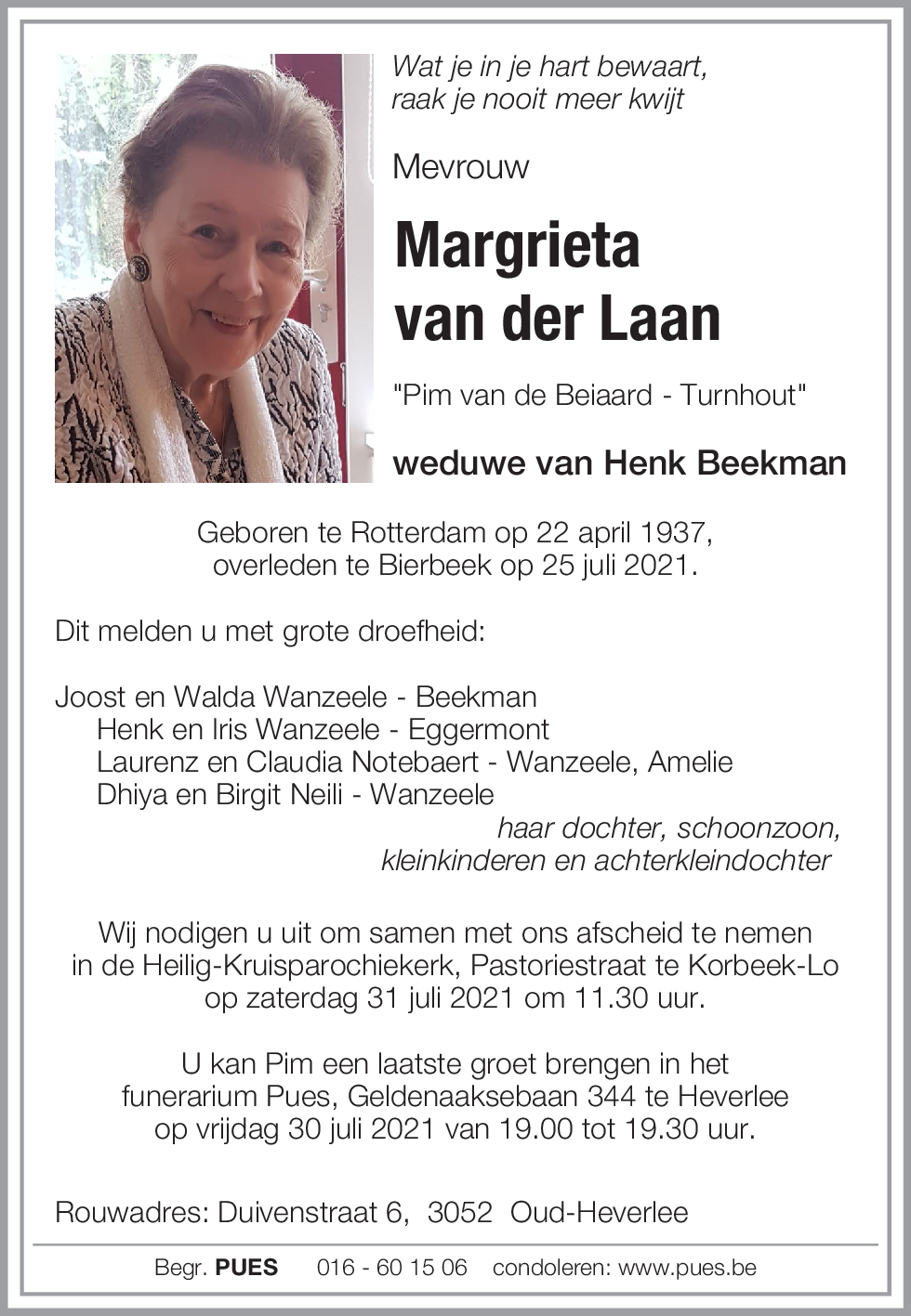 Margrieta van der Laan