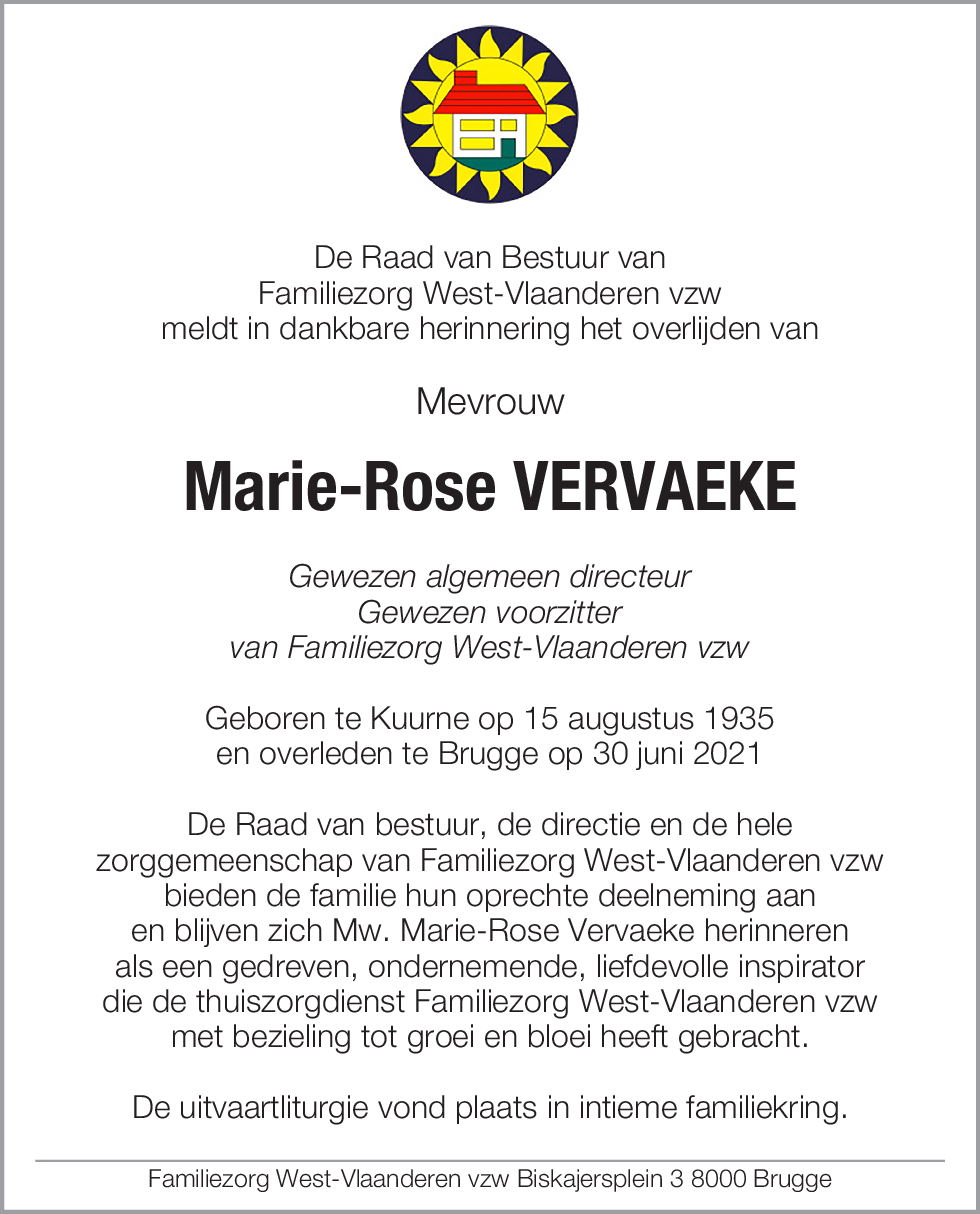 Marie-Rose Vervaeke