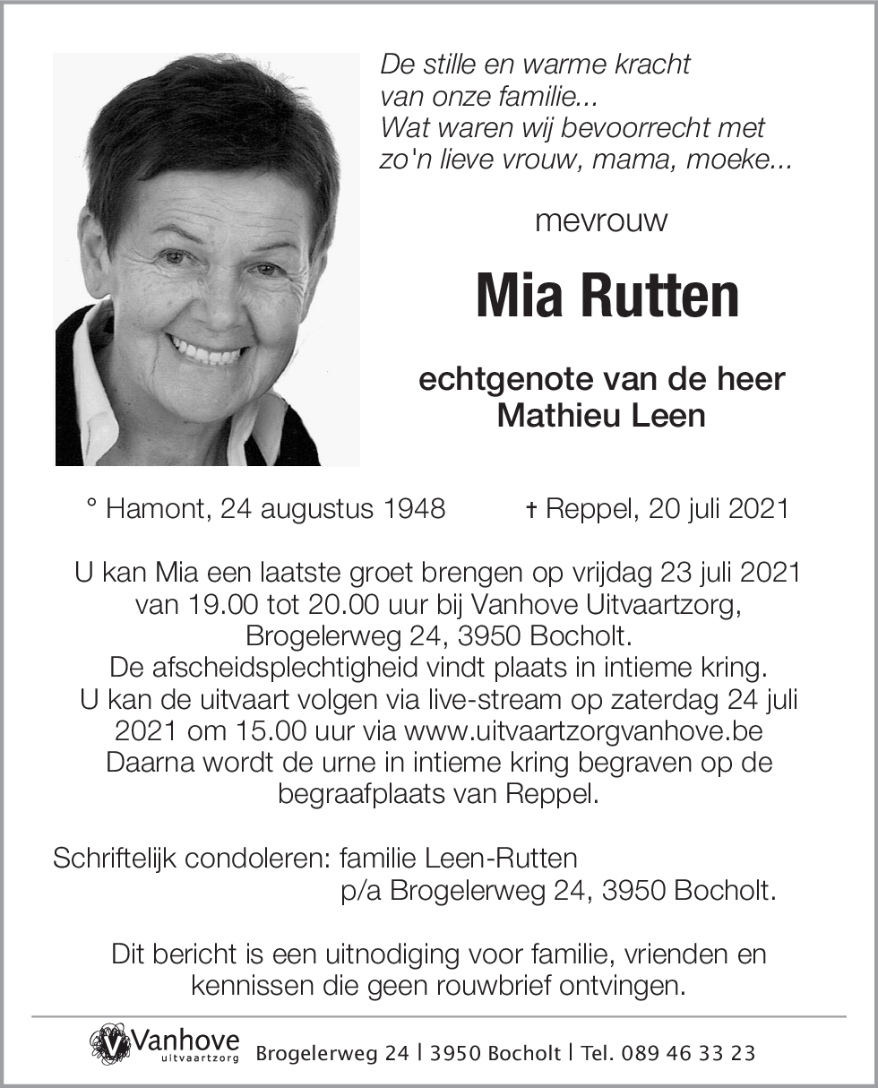 Mia Rutten