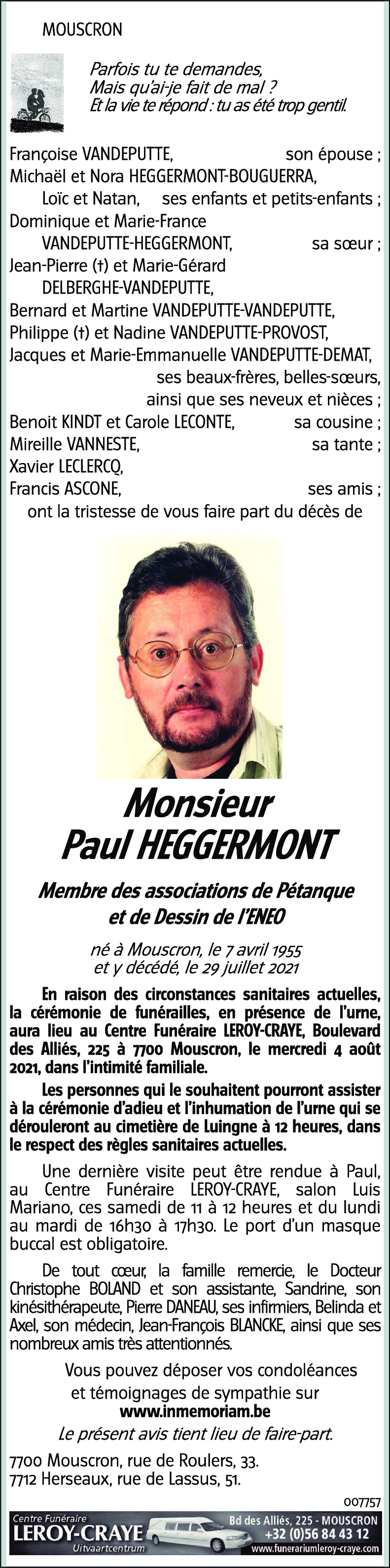 Paul HEGGERMONT