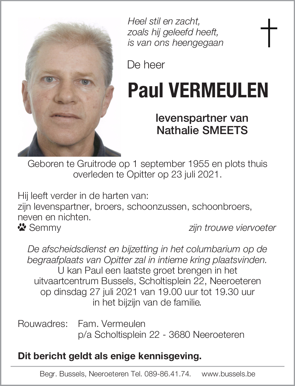 Paul VERMEULEN