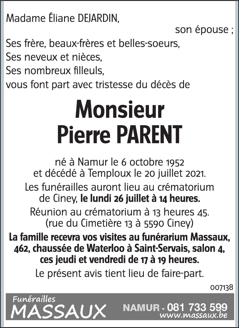 Pierre PARENT