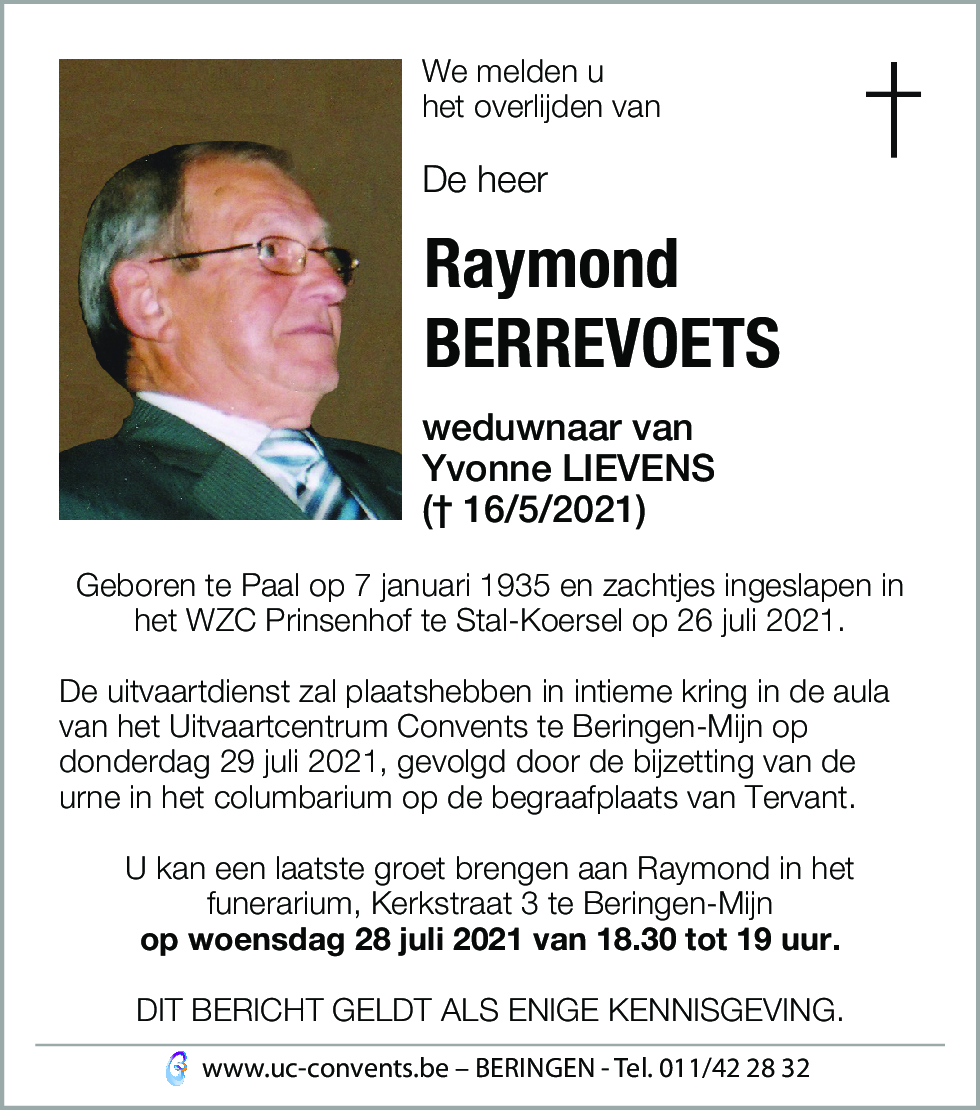 Raymond BERREVOETS