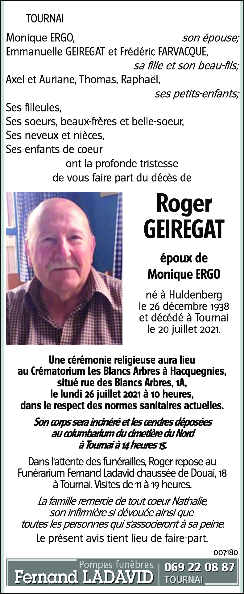 Roger GEIREGAT
